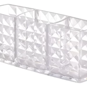 ORGANIZADOR DE ACRÍLICO PARA BROCHAS Y MAQUILLAJE