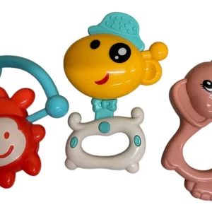 SONAJA BEBÉ-SET DE 3 BABY RATTLES