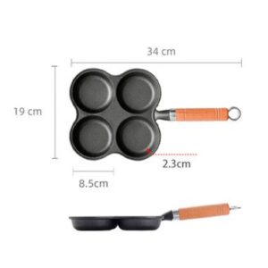 Sartén Cuádruple Antiadherente