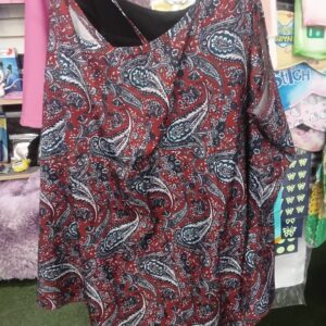 PLAYERA TIRANTES FLORES