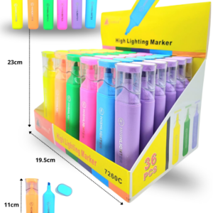 marcatextos colores fosfo 3 pzs