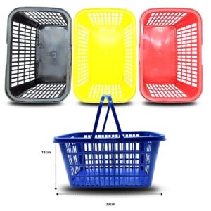canasta de plástico 22x16x11cm