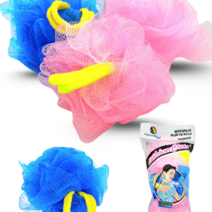 fibra borla para baño set 3 pzas