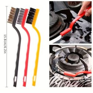 Cepillo Manual Multiusos de Plástico con 3 tipos de Cerdas - 53546