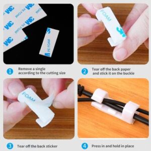 Clips Organizadores de Cable -  50687