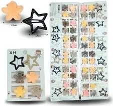 pinza loto mini con par de cuca estrell set 6 pzas