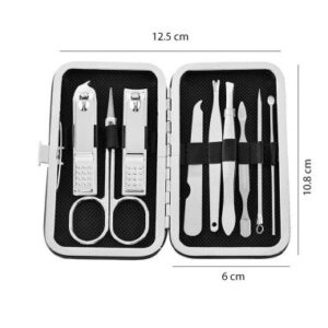 kit de manicura de acero inoxidable 47393