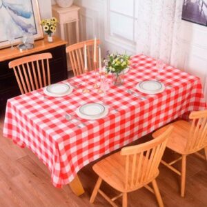 Mantel Estilo Picnic Cuadro Rojo 137x180 cm -  47768