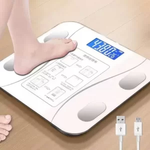 BÁSCULA DIGITAL- CARGA USB Y APP PARA CELULAR