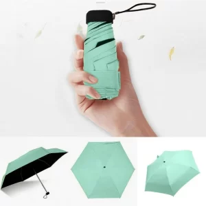 PARAGUAS MINI CUADRADO PROTECCIÓN SOLAR CON FUNDA