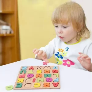ABECEDARIO DE MADERA Y NUMERACIÓN