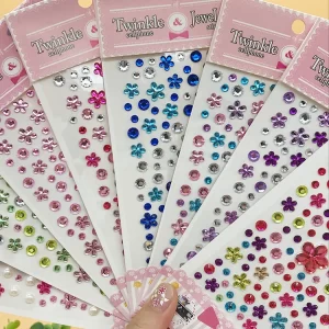 STICKERS FACIALES Y CORPORALES-ADHESIVOS DIFERENTES MODELOS