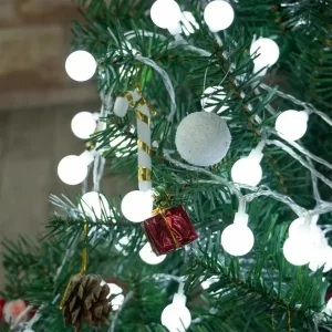 GUIRNALDA LED CON FOLLAJE