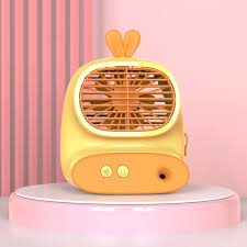 VENTILADOR CON ROCIADOR CONEJITO