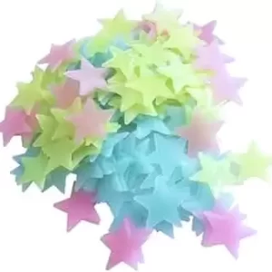 ESTRELLAS CHICAS FLUORESCENTES PARA PEGAR EN LA PARED