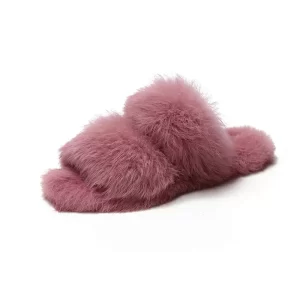 PANTUFLA PELUCHE ABIERTA