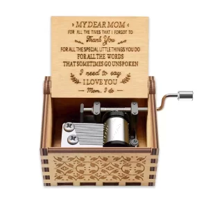 CAJA DE MÚSICA DEAR MOM