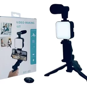 SOPORTE PARA CELULAR CON AUDIFONO Y LUZ ENTRADA AUXILIAR