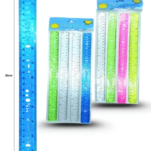 REGLA 4 pzs 30CM FLEXIBLE