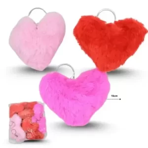 llavero peluche corazon