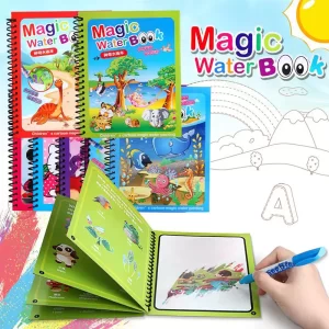 LIBRETA MAGICA MINIPERSONAJES- USO CON PLUMÓN HUMEDO