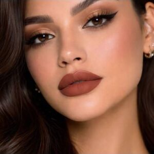 Labial Mate tono marrón cálido con Aroma a Chocolate - 51279