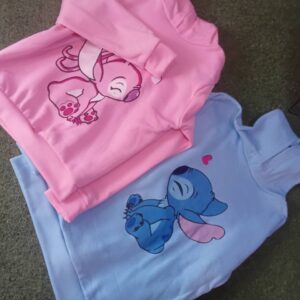 SUDADERAS DUO AFELPADAS STICH