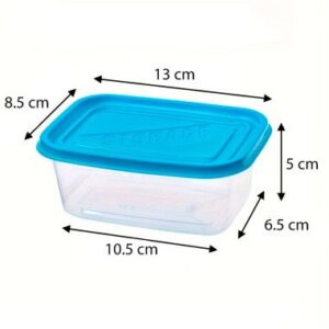 Recipiente 10 pzs Hermético para Alimentos con Tapa  53439