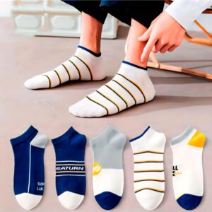 Calcetines Deportivos Tobilleros 5 pzs -  49850