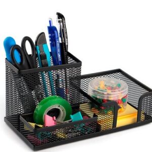 Organizador de Escritorio Metálico con Múltiples Compartimentos -  52843