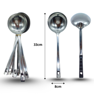 cucharon de acero inoxidable