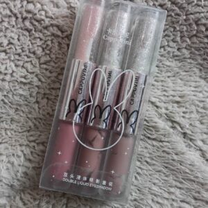 Labial con delineador brillos set 3 pzas