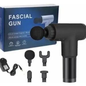 PISTOLA MASAJEADORA CON ADITAMENTOS GRANDE